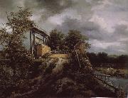 Brick Bridge with a Sluice Jacob van Ruisdael